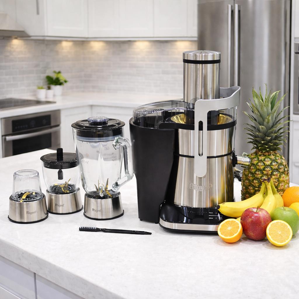 rugen-juicer-ru1215 آبمیوه گیری ۴ کاره روگن مدل Ru-1215 - تصویر 1
